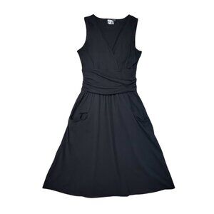 Athleta Black Midi Dress
